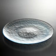 g3012-100-1 φ29.3青彩ガラス丸皿