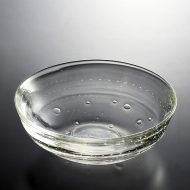 g4145-240-1 φ21.0x7.5厚手泡ガラス大鉢