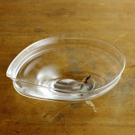 g4173-135-1 16.2x13.5x4.5平かた口ガラス鉢((艸田 正樹)