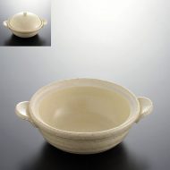 n1427-25-1 17.0×13.7×5.0粉引きミニ土鍋