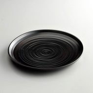 s1517-120-1 φ19.0黒塗銘々皿