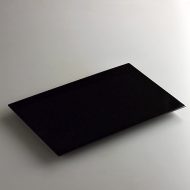 s1521-60-1 27.0x18.0黒塗まな板皿