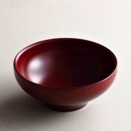 s1577-75-1 φ10.0x4.0朱豆鉢(奥の麻衣子)