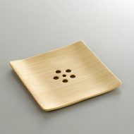 s3035-20-1 8.7x8.7竹製梅紋平茶たく