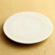 w2196-501*φ19.0粉引きつぶ平皿