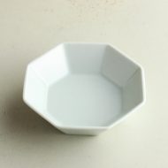 w3526-30-1 φ11.8x3.0白八角浅鉢