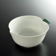 w3603y-45-1 12.7x11.3x5.8白磁かぶ鉢
